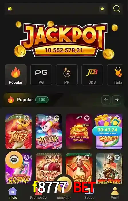 Promoções Especiais no f8777 bet App